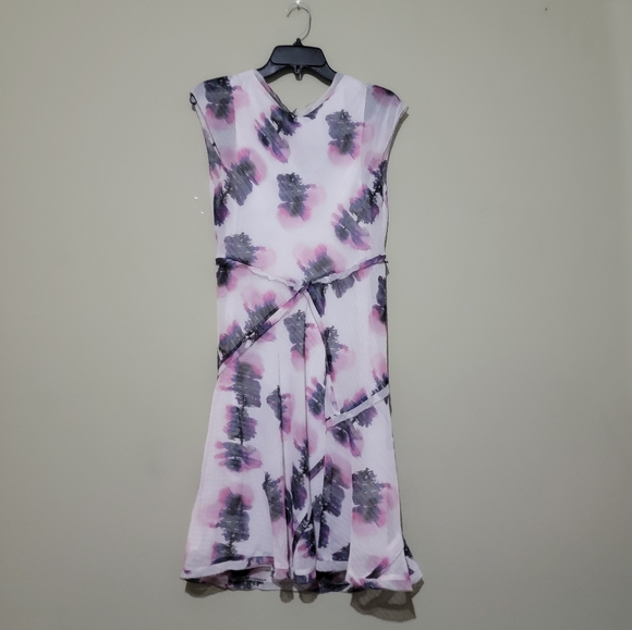 🆕 Max Studio M.S.S.P. White Pink Multicolored Dress - Picture 2 of 4